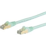 StarTech.com 6ASPAT5MAQ Patchkabel CAT6a (5 m, turkis, RJ45-Snagless-Steckverbinder, CAT6a-STP-Kabel, Kupferdraht, Netzwerkkabel) (6ASPAT5MAQ)