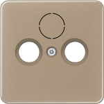 Jung Abdeckung CD561SATGB für SAT-TV-Steckdose (CD561SATGB)