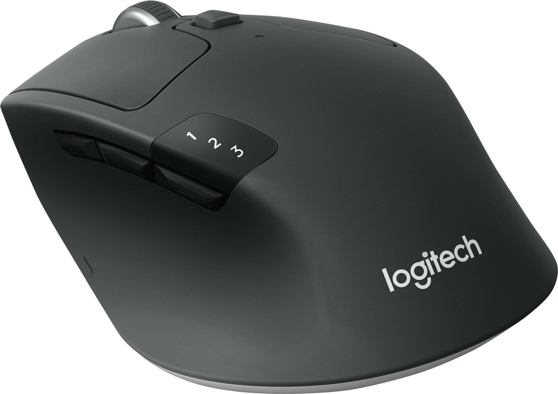 Logitech M720 Triathlon Maus Bluetooth 2.4 GHz Schwarz