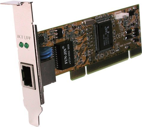 Exsys EX-6069-L PCI Gigabit Ethernet Netzwerkadapter Low-Profile Grün