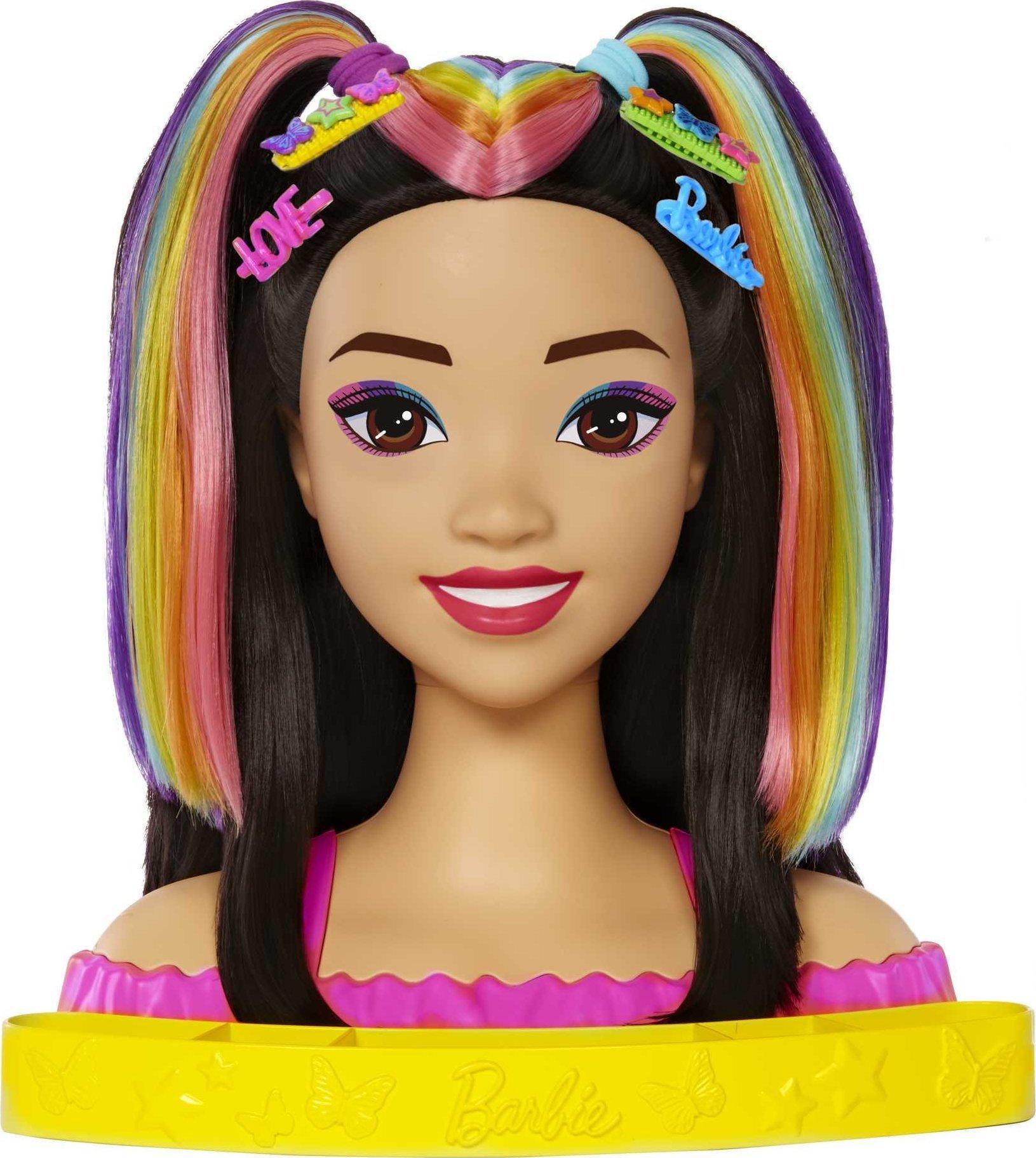 Barbie HMD81 - Make-up-/Styling-Puppenkopf - Weiblich - 3 Jahr(e) - Junge/Mädchen - 266 mm - Mehrfarbig (HMD81)