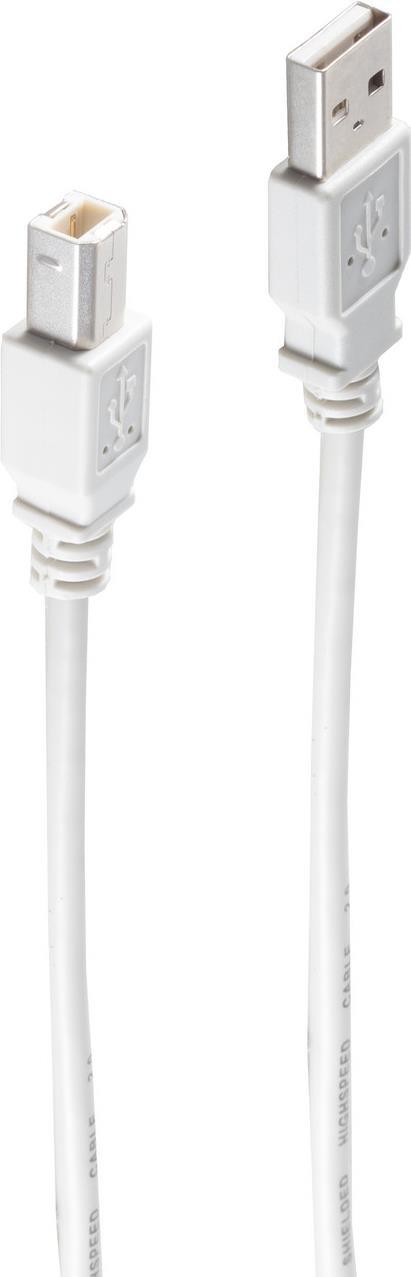 shiverpeaks BASIC-S USB 2.0 Kabel, A-Stecker - B-Stecker 5,0 m (BS-77025)