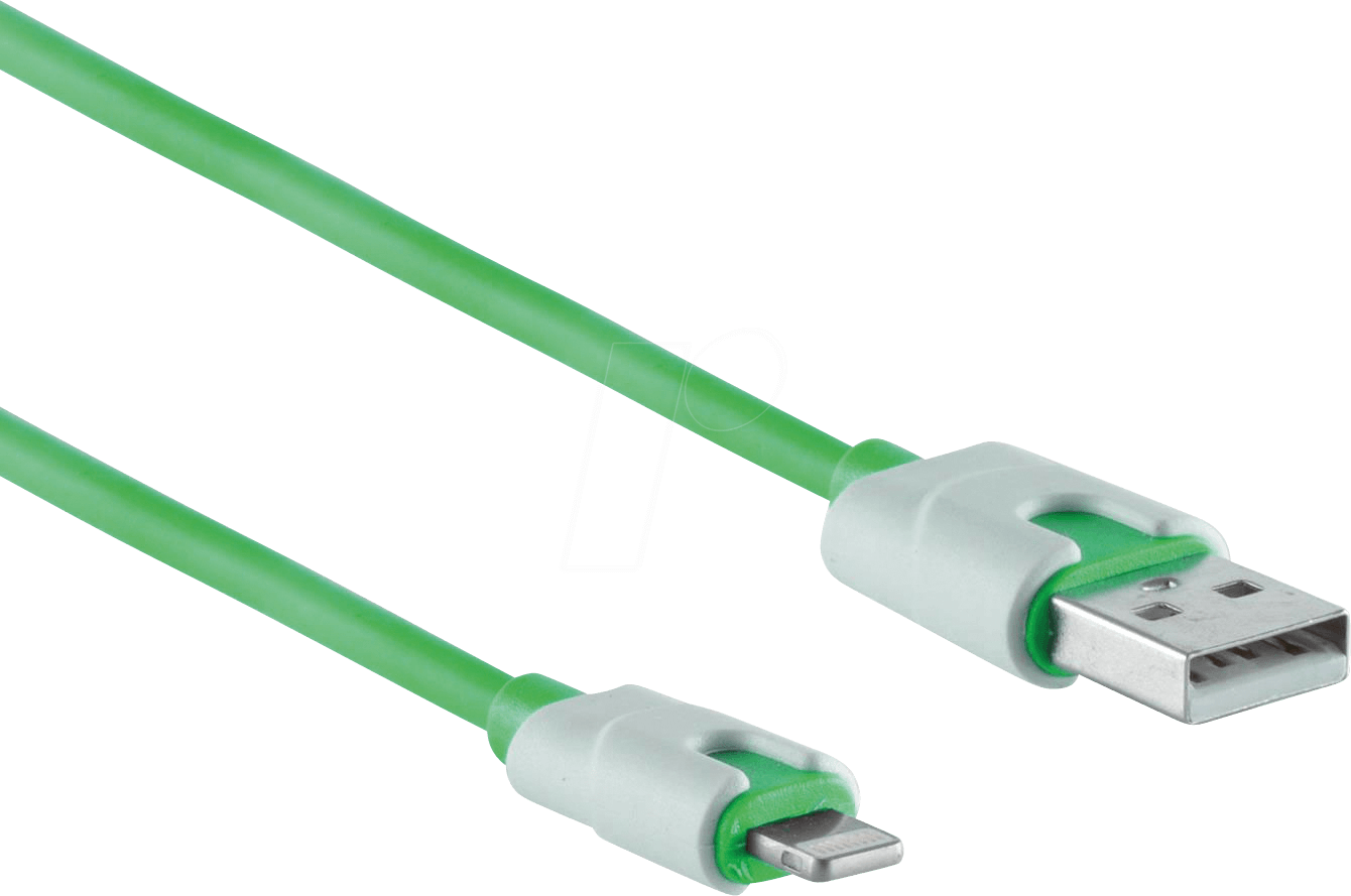 shiverpeaks BS14-50012 Lightning-Kabel 2 m Grün (BS14-50012)