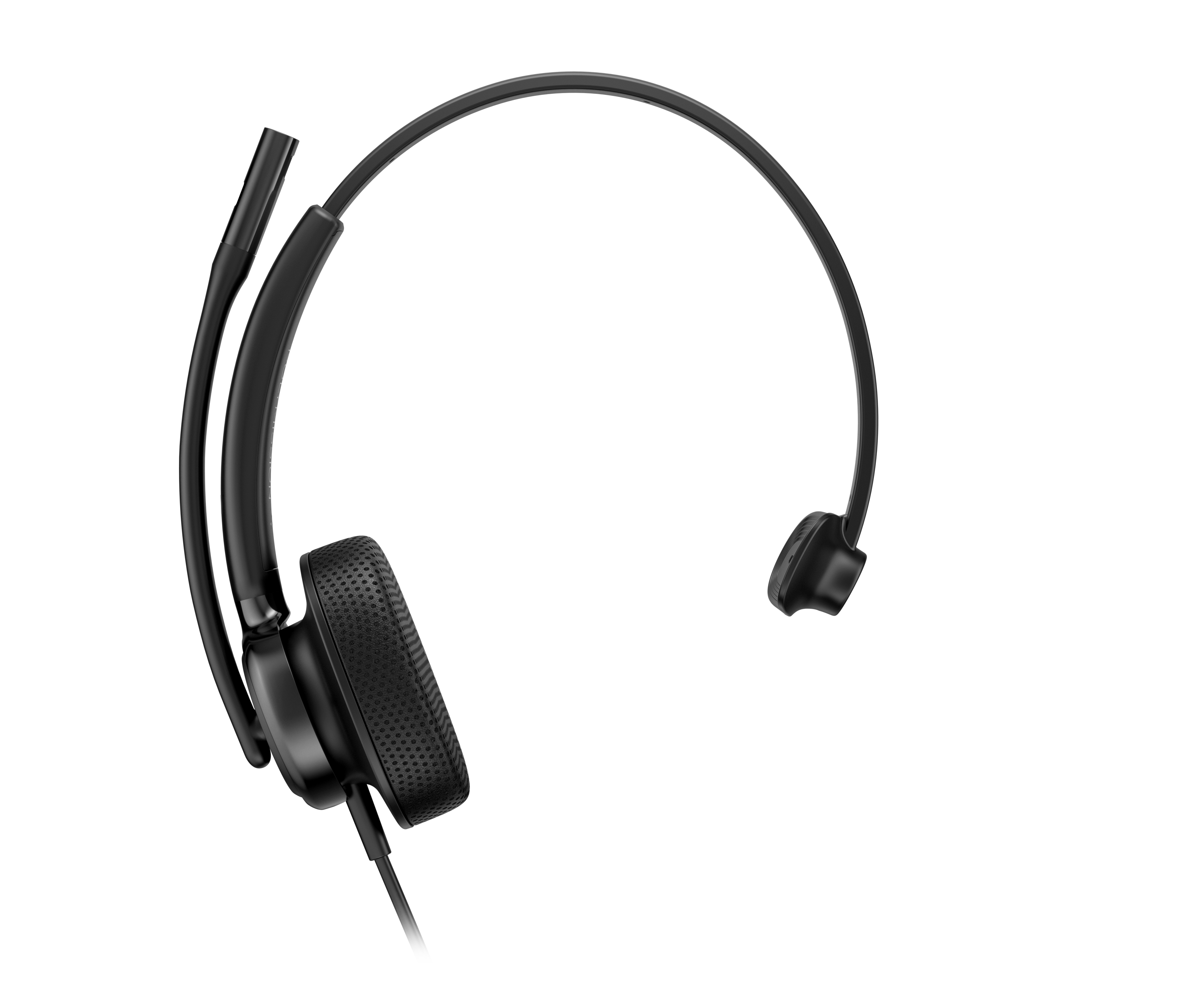 HP Poly Mission 415 On-Ear Mono Headset USB-A/USB-C ANC Schwarz