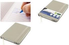 kangaro Notizbuch Kraft, DIN A6, 96 Blatt, liniert Hardcover-Kraftpapiereinband, 70 g/qm Papier, - 1 Stück (K-5525)