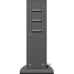 GIRA Energiesäule 134128 491 mm 3 x SCHUKO KS anthrazit (134128)