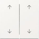 GIRA Wippe 2f Pfeile System 55329703Reinweiß (329703)