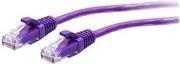 C2G 3FT/0.9M CAT6A SLIM PATCH 28AWG PURPLE (30189)