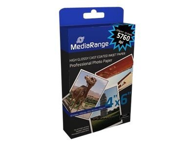 MediaRange MRINK104 Fotopapier 100 x 150 mm 220 g/m² Hochglänzend