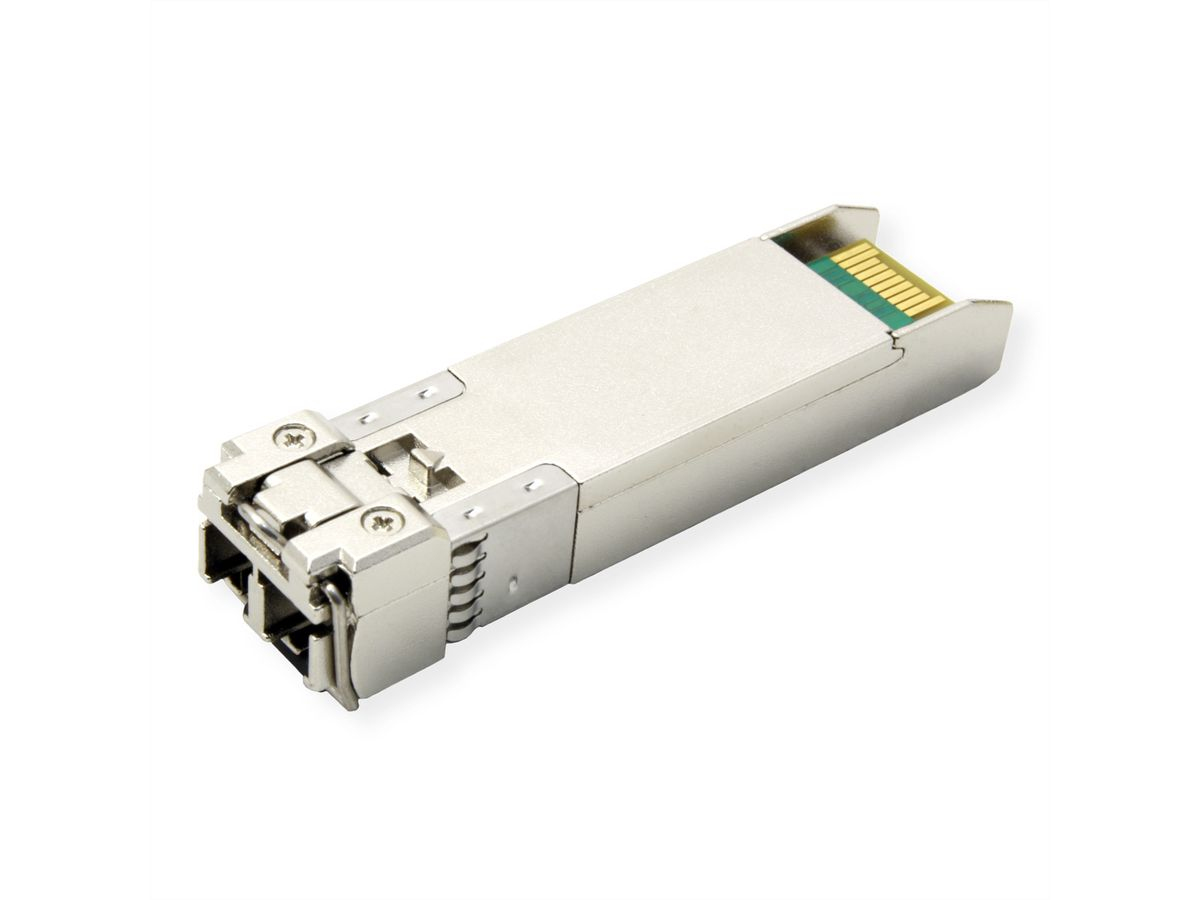 VALUE SFP+ Transceiver-Modul 10GBase-SR LC Multimode Silber