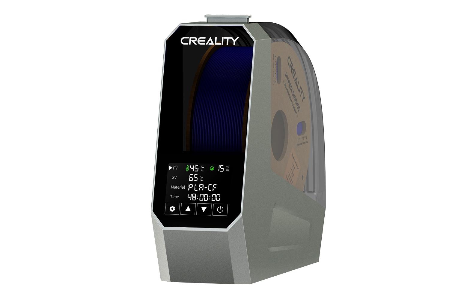 Creality Space Dryer Pi Filament-Trockner 110–220 V Touchscreen Schwarz
