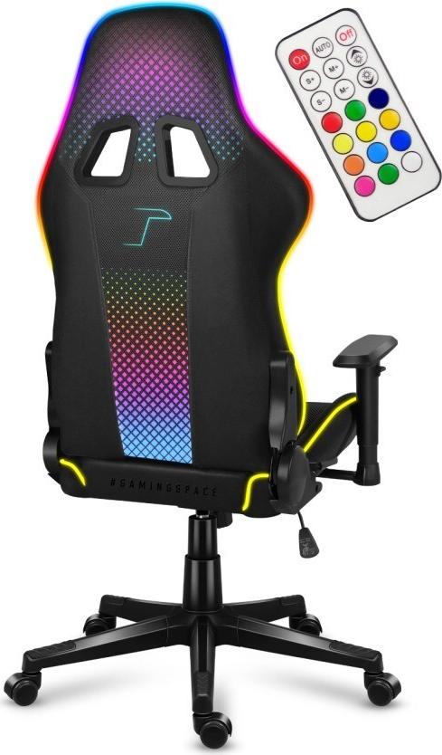 Huzaro Force 6.3 PC-Gamingstuhl Schalensitz Schwarz, Mehrfarbig (HZ-Force 6.3 RGB Mesh)