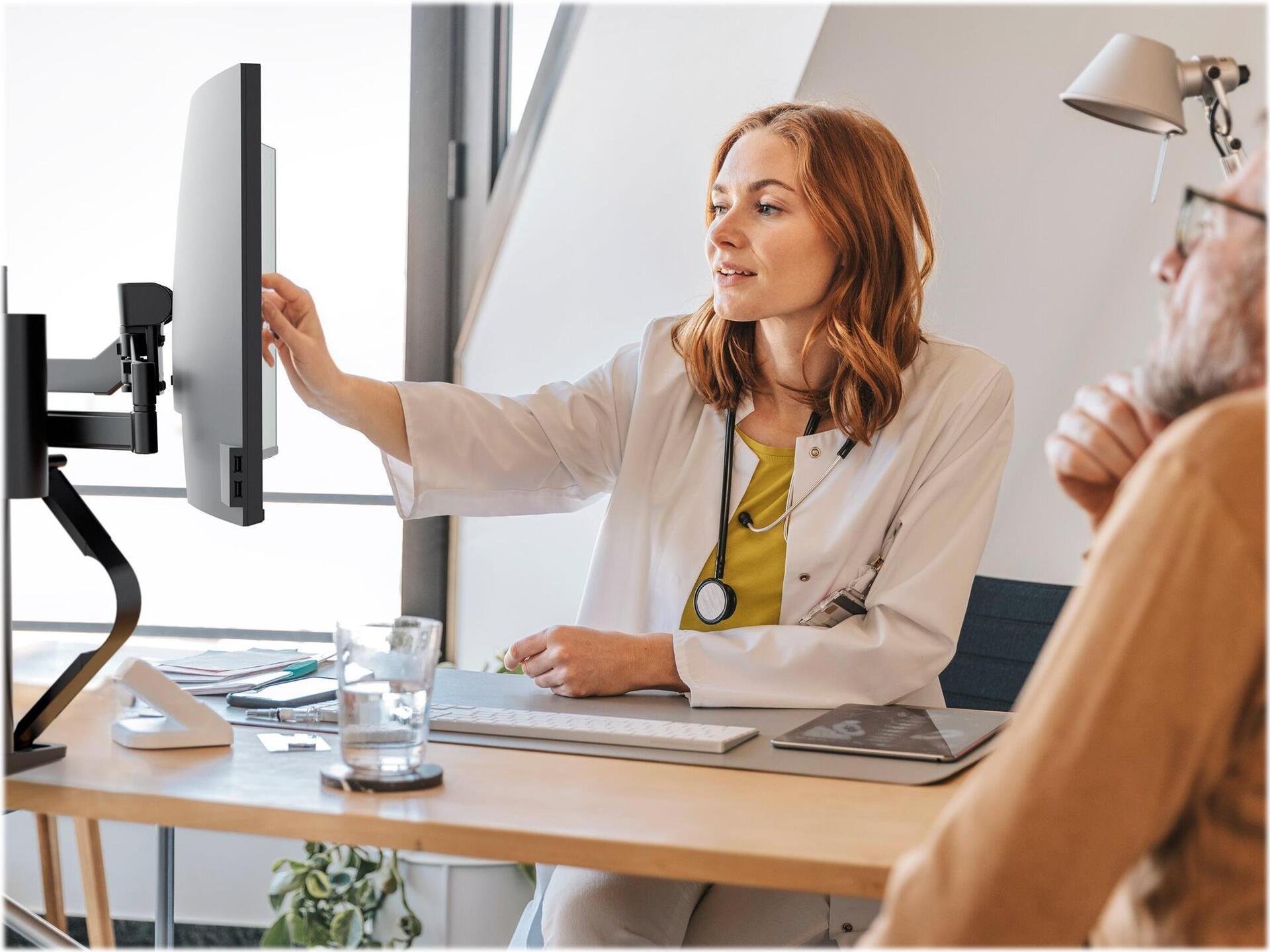 Ergotron TRACE 45-630-224 Monitorhalterung 38" Mattschwarz