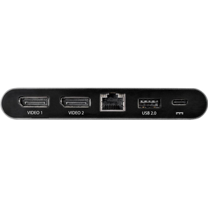 StarTech.com USB C Dock, 4K Dual Monitor DisplayPort, Mini Laptop Docking Sta...