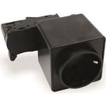 LTek LEUCH 279705 Global Universalsteckdose mit 3 Phasen wählbar schwarz (279705)