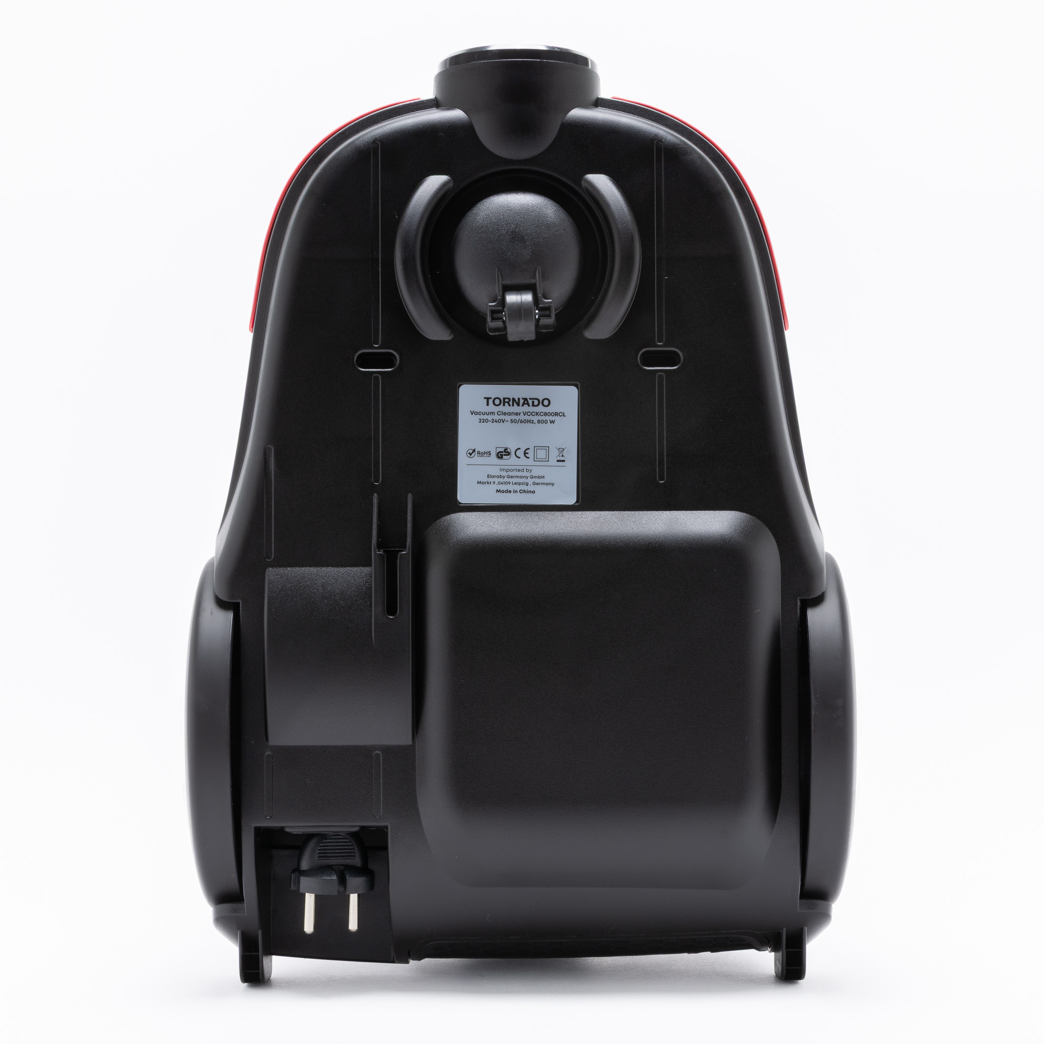 Tornado VCCKC800RC Standstaubsauger 800 W Schwarz