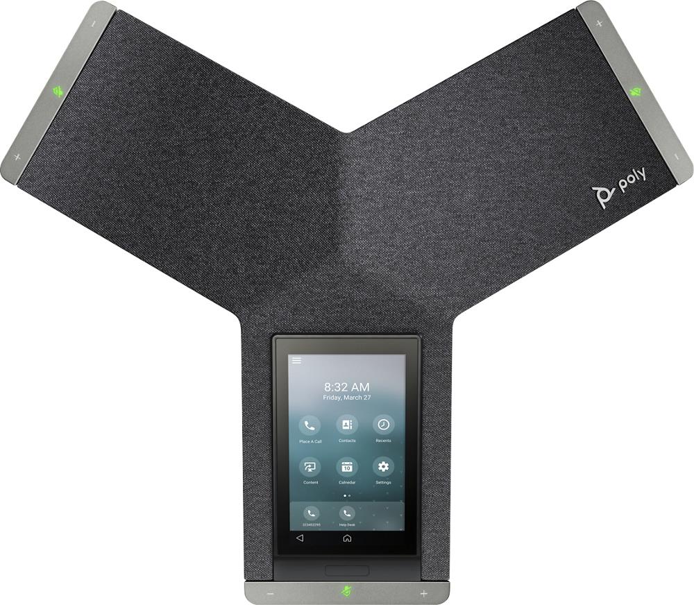 Poly Trio C60 for Microsoft Teams/Skype for Business VoIP-Konferenztelefon Schwarz, Grau