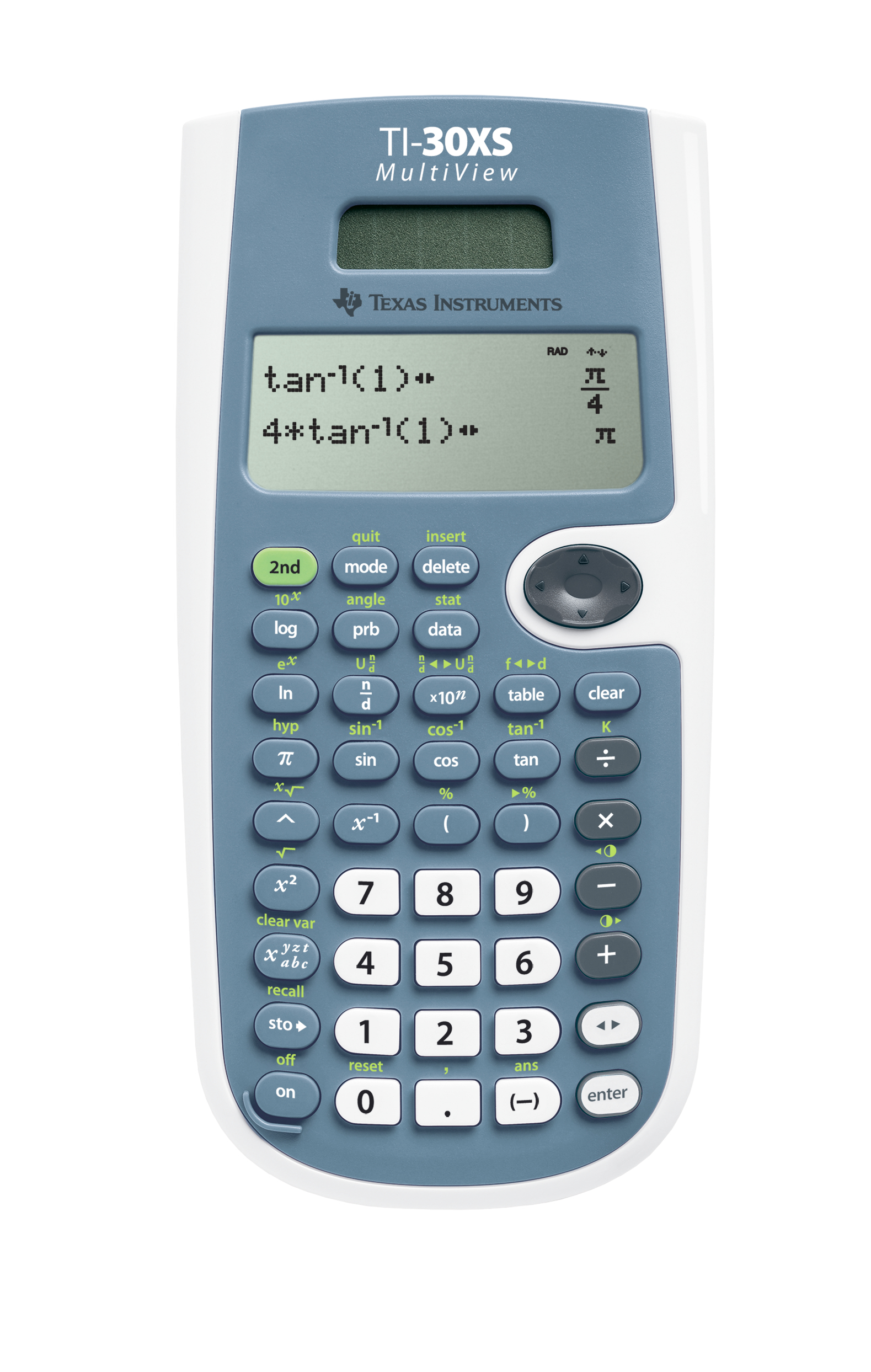 Texas Instruments TI-30X TI-30X IIS 2 Zeilen LCD Wissenschaftlicher Taschenrechner Blau