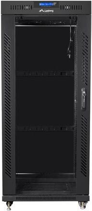 Lanberg FF01-8822-12BL Rack 22U Freistehendes Gestell Schwarz (FF01-8822-12BL)