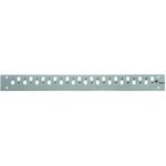 Telegärtner 48,30cm (19") LWL Patch Panel Frontplatte für 12 x LC Duplex- Kupplungen, verwendbar für die Serien ECONOMY V, - 1 Stück (H02025A0493)