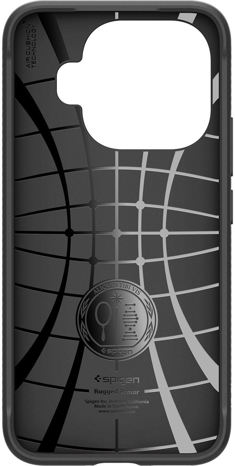 Spigen Rugged Armor Handyhülle für Xiaomi 15T Pro 6.83" Schwarz