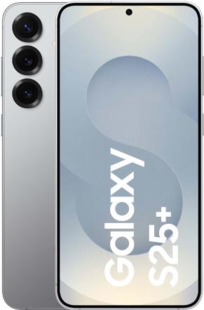 Samsung Galaxy S25+ 512GB Silver Shadow EU 16,91cm (6,7") OLED Display, Android 15, 50MP Triple-Kamera [Energieklasse B] (SM-S936BZSGEUE)