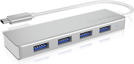 RaidSonic ICY BOX USB-Hub IB-HUB1425-C3 USB 3.2 Gen 1 (3.1 Gen 1) Type-C (IB-HUB1425-C3)