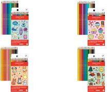 CARAN D'ACHE Buntstifte SWISSCOLOR KAWAII Swiss, 12er Set wasservermalbar, aus Zedernholz, hexagonaler Schaft, - 1 Stück (1285.804)