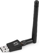 LevelOne Wireless USB Netzwerkadapter IEEE 802.11 300Mbps sw - Zubehör Netzwerk (WUA-0617)