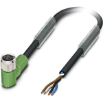 Phoenix Contact Sensor-/Aktor-Kabel M8 (90°) Buchse offen 10.0 m (SAC-4P-10,0-PUR/M 8FR)