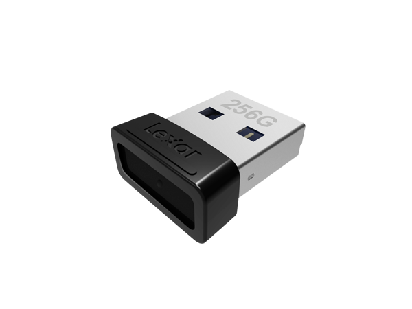 Lexar JumpDrive S47 USB-Stick 256 GB USB Typ-A 3.2 Gen 1 (3.1 Gen 1) Schwarz - Silber (LJDS47-256ABBK)