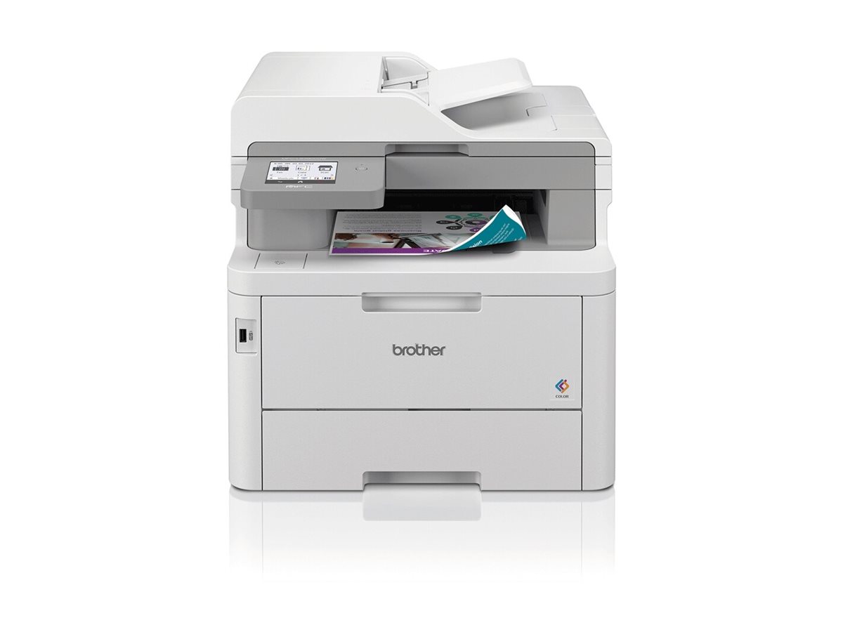 Brother MFC-L8390CDW LED Multifunktionsdrucker 30 Seiten/Min. Duplex WLAN Grau, Weiß