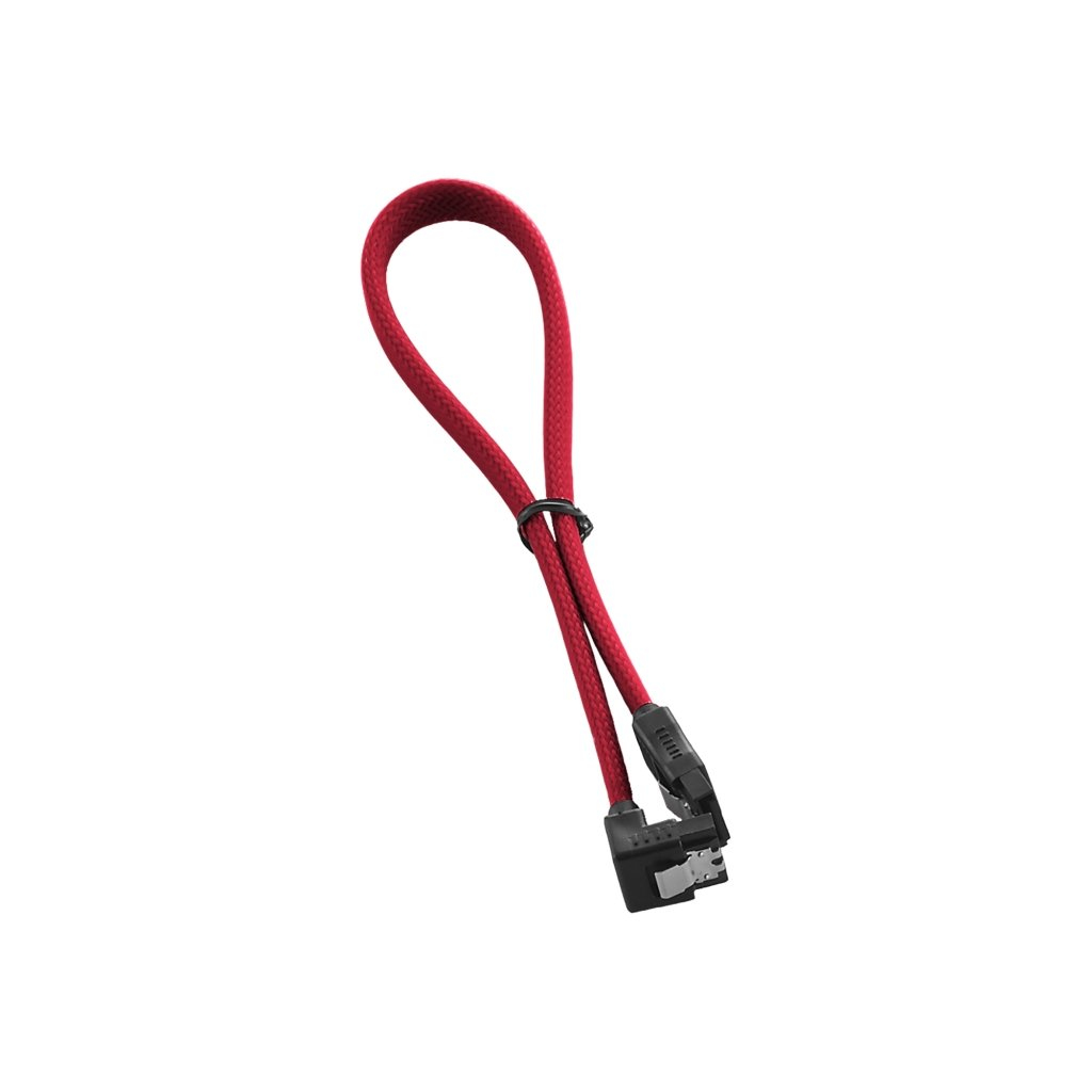 CableMod ModMesh Right Angle SATA 3 Kabel 30 cm Rot