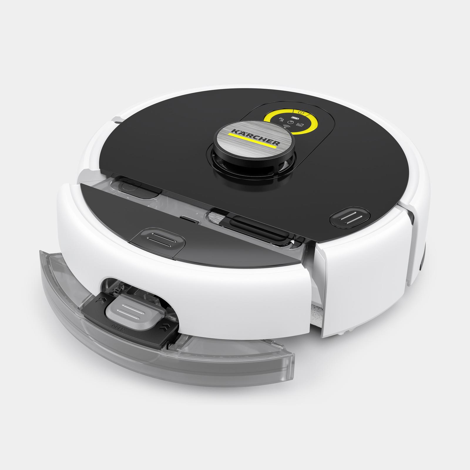 Kärcher Wischroboter RCF 3 mit LiDAR-Navigation Schwarz/Weiß