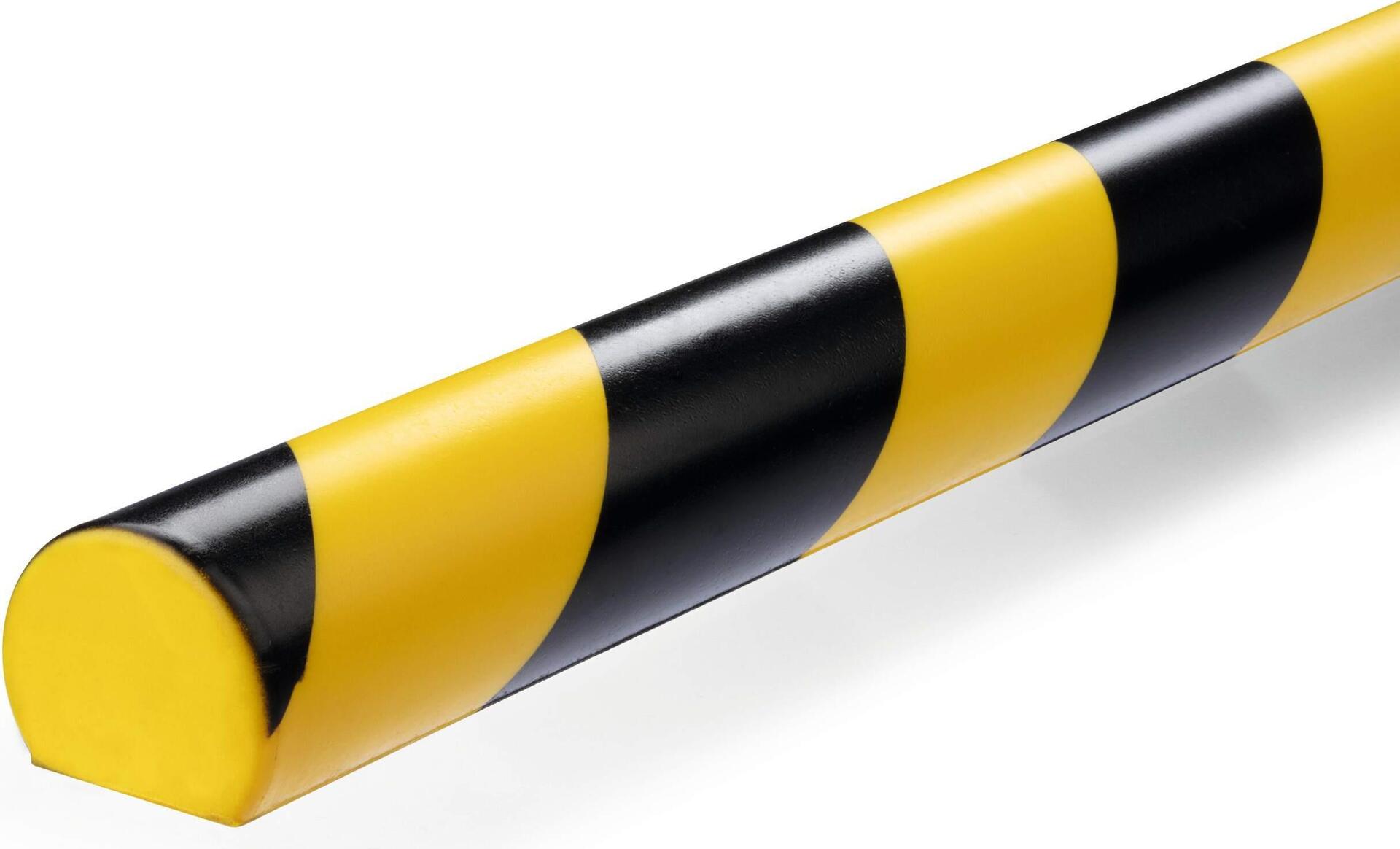DURABLE Flächenschutzprofil S32R, Farbe: gelb/schwarz, Art. Nr. 1109130, 5 ST (1109130)
