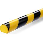 DURABLE Flächenschutzprofil S30R gelb/schwarz selbstkl 1m (1109130)