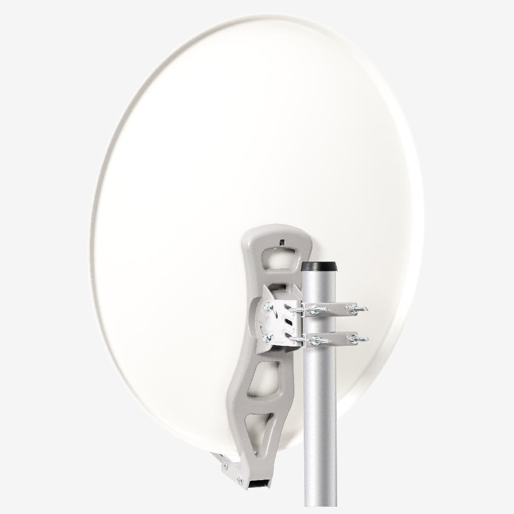 Fuba DAL 800 W SAT-Antenne Weiß