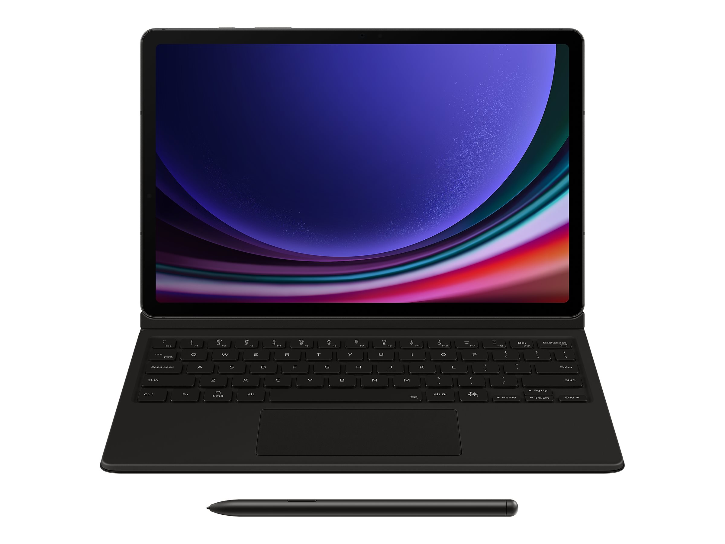 Samsung EF-DX725 Book Cover Keyboard Schwarz