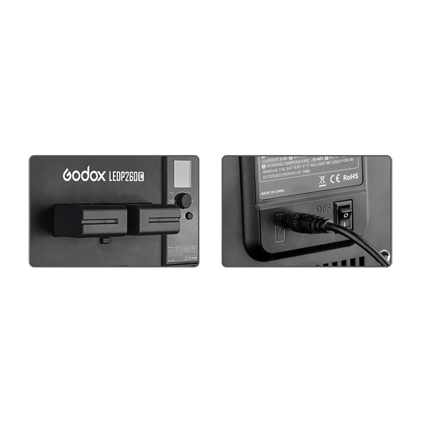 Godox LEDP260C LED-Panel 30 W Schwarz, Weiß