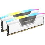 Corsair RAM D5 6400 C36 Vengeance RGB K2 W (CMH32GX5M2B6400Z36W)