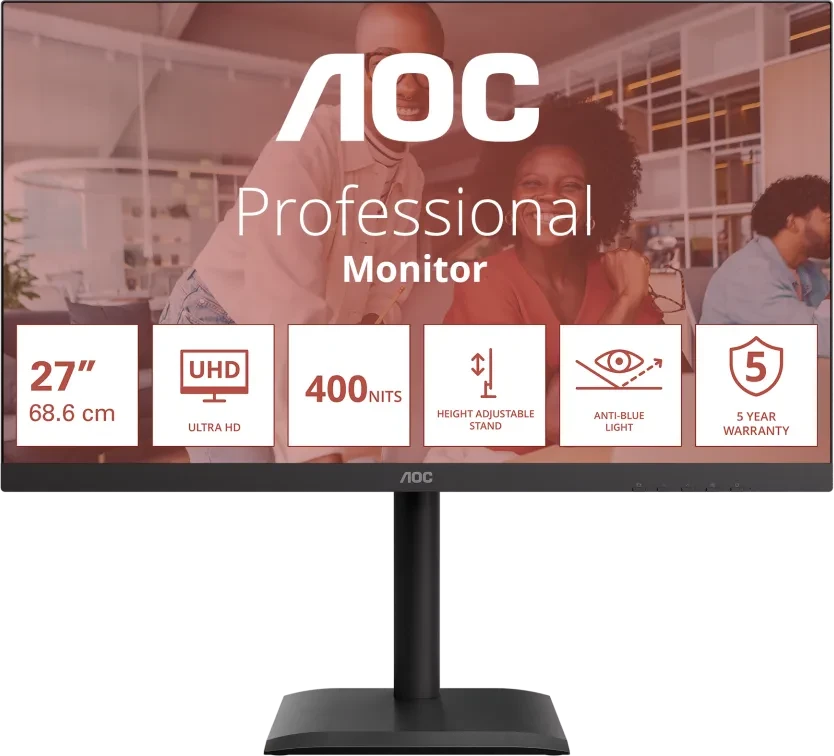 AOC E4 Series LED-Monitor 68,6 cm (27") (U27E4CV)