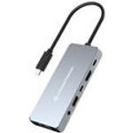 CONCEPTRONIC Dock USB-C->HDMI,2.5GbE,USBC/3.0,100WPD0.18m gr (DONN22G)