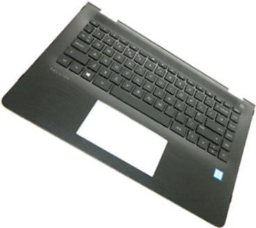 HP 924117-071 Notebook-Ersatzteil Gehäuse-Unterteil+Tastatur (924117-071)