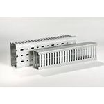 HellermannTyton Verdrahtungskanäle HTWD-DIN Grau (RAL 7030) 28 m HTWD-DIN-50X75 Inhalt: 28 m (185-40358)