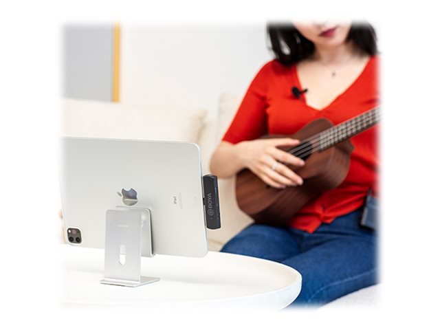 BOYA BY-WM4 PRO-K3 Drahtloses Mikrofonsystem für iPhone/iPad (Lightning) Schwarz