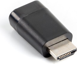 Lanberg AD-0016-BK Kabelschnittstellen-/Gender-Adapter VGA HDMI Schwarz (AD-0016-BK)