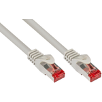 Good Connections Patchkabel mit Rastnasenschutz, Cat. 6, S/FTP, PiMF, PVC, 250MHz, grau, 3m (8060-030)