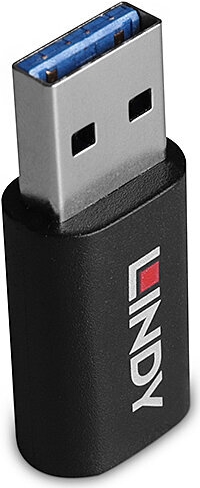 Lindy USB 2.0 Type A to C Data Blocker (71264)