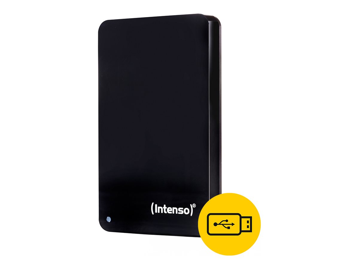 Intenso Bonuspack Externe Festplatte 2 TB 2,5" USB 3.2 Gen 1 Schwarz