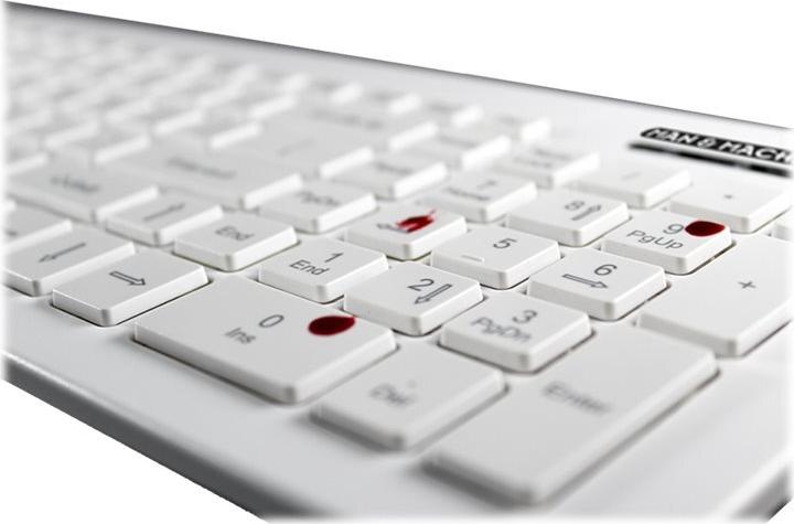 Man-Machine Very Cool 104 Tasten USB QWERTZ Weiß